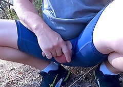 Public cruising, caught outdoors, cock walk