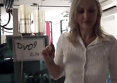 Tall Mother I'd Like To Fuck Melany Paris Is In For A Hard Anal Session In The Warehouse That Babe Works At