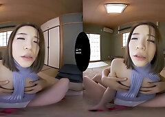 Aoi Kururuki in Look at My Face - VRlab9division