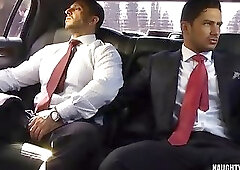 Muscle gay anal sex and cumshot