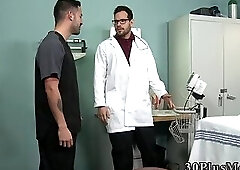 Hairy hunk anal fucking and sucking