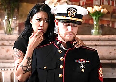 Beautiful curvy chick Dana Vespoli likes getting penetrated