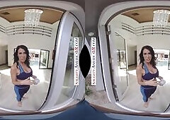 Reagan Foxx fucks you in VR