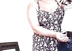 This pleasing 1st time British housewife is earning her bingo cash whilst her clueless spouse is at work.