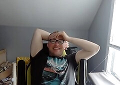 Youthful furry cam girl Dragonhammer42 putting on a show