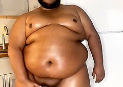 Thick Chub Jacks in Kitchen