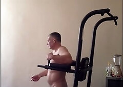 Alex Art in a steamy gay scene full of close-ups