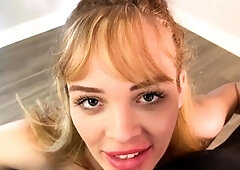Creampie wanting pov teasing and blowjob