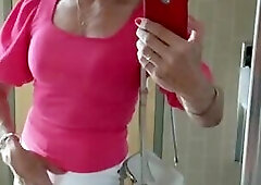 Julie at the sports bar