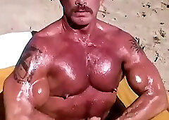 Master Ryker Flexing and Posing