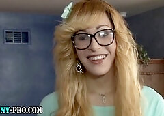 Railing, skinny tgirl