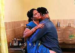 ANJALI (Telugu) as House Wife, Husband - Lovely Romance in KITCHEN