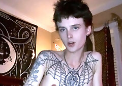 Mx Charlie Hanover - FTM Goth Boy Bullies you - SPH -id