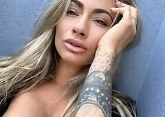 Masturbating on the Balcony