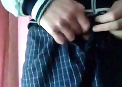 Twink's Amateur Masturbation: Sperm Explosion!