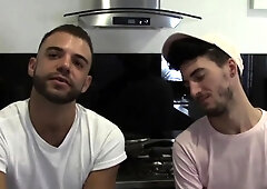 Homo Tastes Hard Aussie Cock