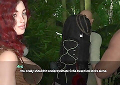 The Craving Town 1 - Red Head Sofia Gets Screwed Hard and Precious in the Jungle