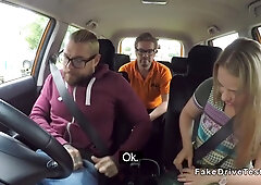 Tattooed Guy Bangs Dricing Student 18+