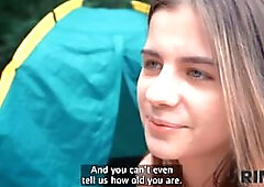 RIM4K. Anal sex and ass fucking between different couples in tents