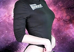 Webcam amateur Sexy teen touching her big tit