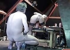 Open-minded blonde will do whatever BDSM thing turns him on