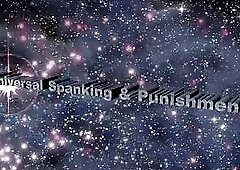 BDSM fat ass bitch destroyed by a spanking paddle contraption