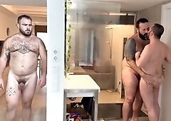 Hunk blowjob, hunk big cock, bears fucking