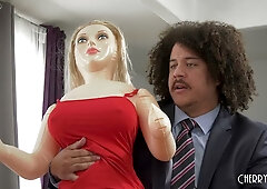 Vanessa Sky cheats with Charles Dera while her husband watches from the sidelines