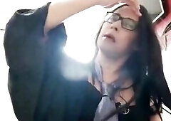 Sandra Zanerri in satin robe, hawt, jerking hard jock Part 1