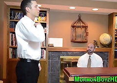 Hard Ripped Mormon Jizm Wiped