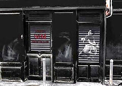 Churchlady gets banged on the staircase of her abode during the time that bartender gets fingered at a disrobe club