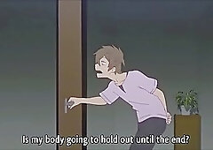 Big titted, cartoon babe with perky nipples and red hair is moaning from pleasure while scissoring