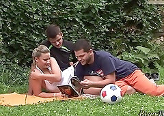 Bi dudes asshole railed