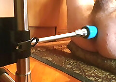 Shemale Naked Solo With Fucking Machine And Jerk