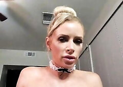 POV - Full Service British Maid Cleans Your Wang