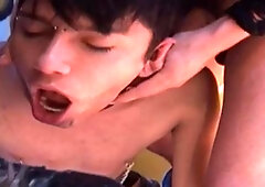 OTB Boyz - Walter in shoes sucking uncut cock