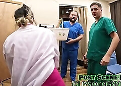Dr Canada Gets Yearly Physical From Female Dr Channy Crossfire, Stop Dr Crossfire To Correct Her