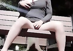 tkdrhks775 chinese CD bench masturbation