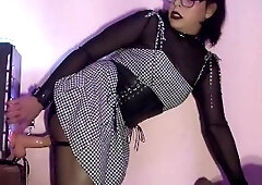 Caged Sissy In The Dark (vertical) 1/3