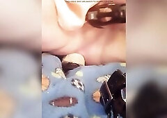 Mellissa takes her sex-toy unfathomable