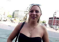 GERMAN SCOUT - BAVARIEN BIG TIT TEEN SEDUCE TO FUCK AT FAKE MODEL CASTING - Jason steel