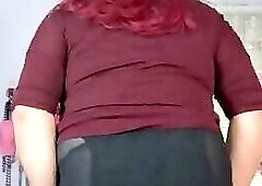 A real pantyhose story: for my friend MatureLover -Girdle Lover!