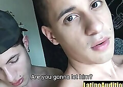 Fucked bare by a Macho straight hung latin Stud