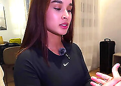 BIG ARSE LATIN MODEL fucks a tourist in MADRID! - Abella Olsen