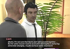 A Wife and Stepmother - AWAM - Surprise for the Boss #2 - CG game, HD porn, Manga, 60 fps