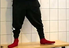 Another day in the Locker Room with a load from JockDad87