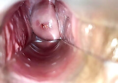 Throbbing ejaculation inwards poon