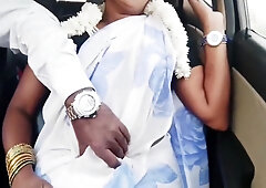 Dian Bhabi Car Sex. Beautiful Saree Housewife Try To Fucking With Stepson Car Drive.telugu Dirty Talks