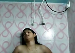 Exclusive- Sexy Indian Girl Fingering In Bathroom Part1