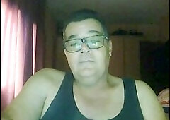 Gay espaÃ±ol, gordo abuelo, fat man